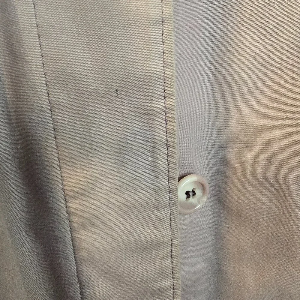 Vintage London Fog Maincoat Trench Coat Women's Pastal Purple Size 14 - Picture 9 of 12